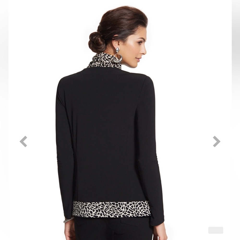 Chico’s Moto Animal Studded Jacket - Picture 2 of 8